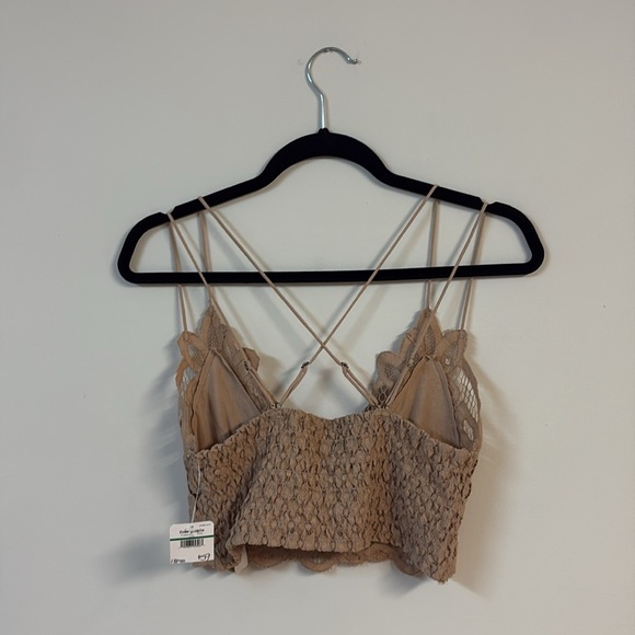 BNWT Free People Adella Bralette in Nude size L - Picture 5 of 5
